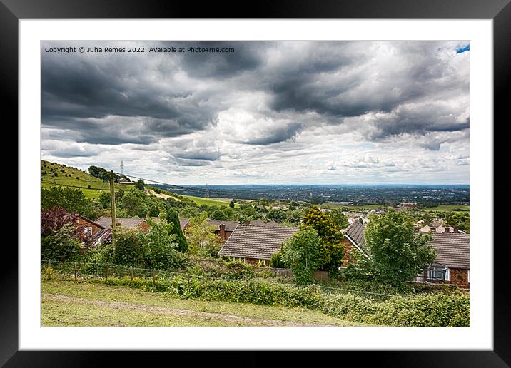 Manchester Hills Framed Mounted Print by Juha Remes