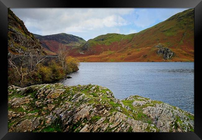 Crummock Water, Lake District Framed Print by Martyn Arnold
