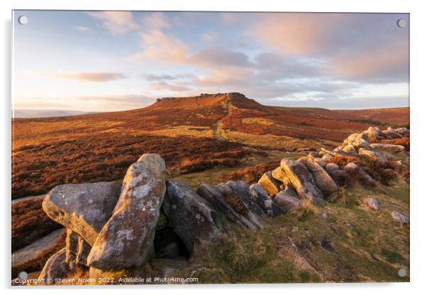 Majestic Higger Tor Acrylic by Steven Nokes