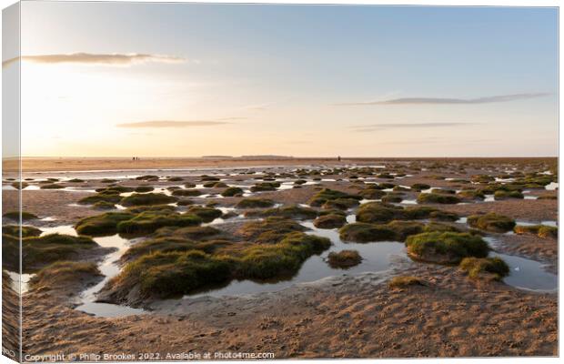 West Kirby Beach Canvas Print by Philip Brookes