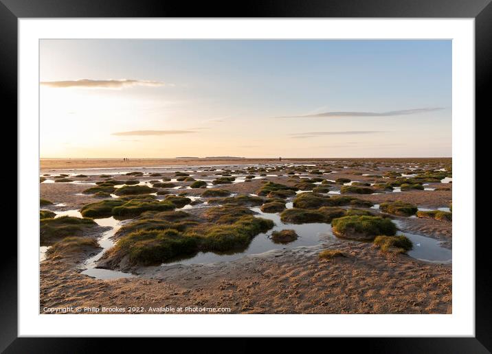 West Kirby Beach Framed Mounted Print by Philip Brookes