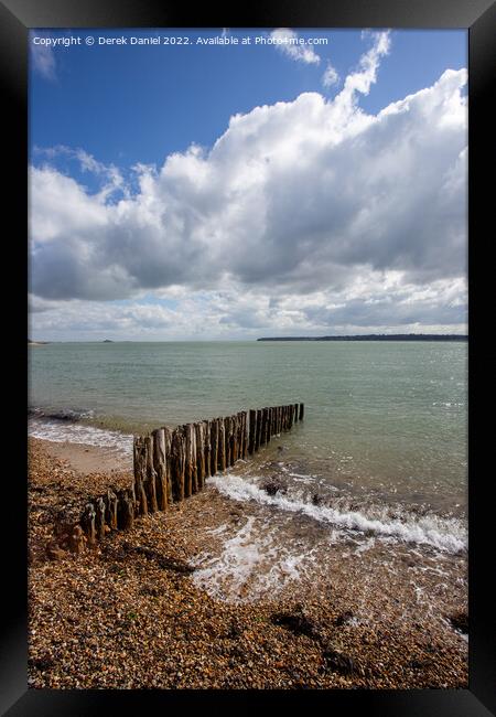 Coastal Beauty Unveiled Framed Print by Derek Daniel