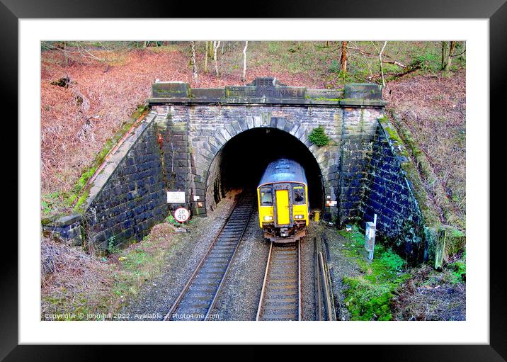 Totley Tunnel. Framed Mounted Print by john hill