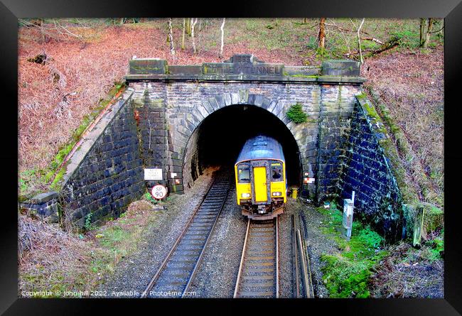 Totley Tunnel. Framed Print by john hill