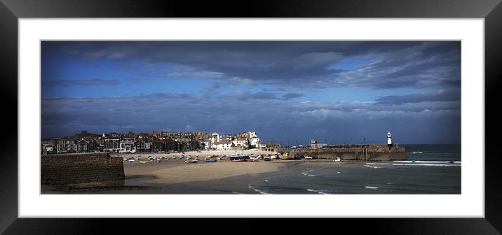 St Ives Framed Mounted Print by Anthony R Dudley (LRPS)