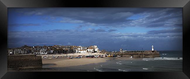 St Ives Framed Print by Anthony R Dudley (LRPS)