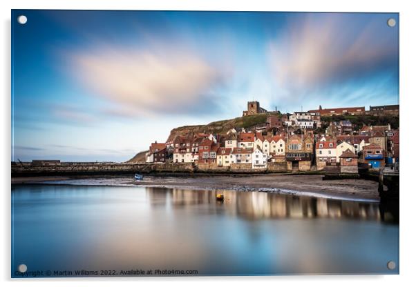4 minutes at Whitby Acrylic by Martin Williams