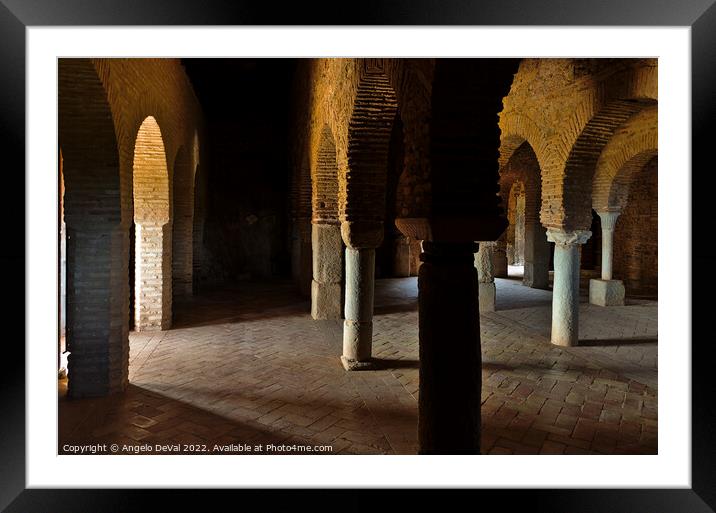 Mosque of Almonaster in Huelva. Spain Framed Mounted Print by Angelo DeVal