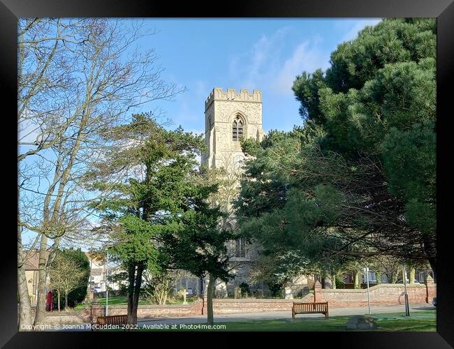 Walton on the Naze - All Saints Parish Church Framed Print by Joanna McCudden