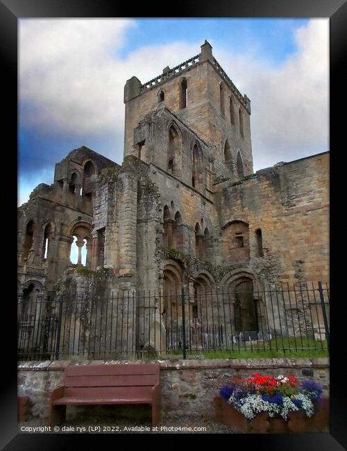 jedburgh abbey   Framed Print by dale rys (LP)