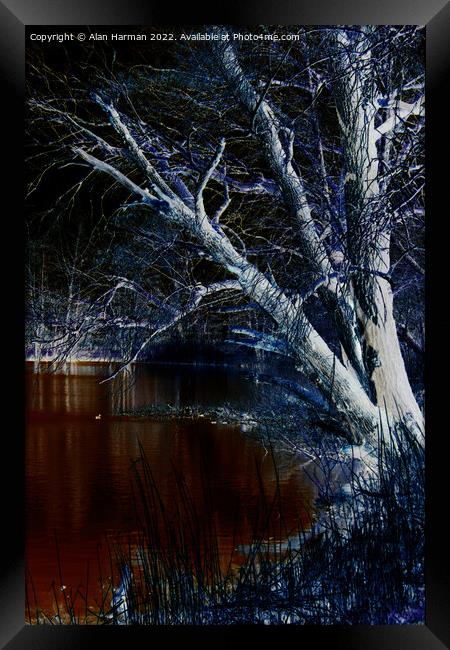 Dark Side 7 Framed Print by Alan Harman