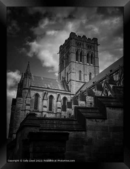 St John the Baptist Cathedral, Norwich Framed Print by Sally Lloyd