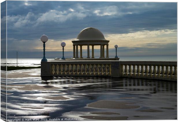 Early Morning Bexhill Promenade Canvas Print by Mark Ward