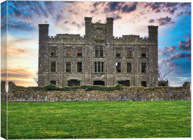 Castle of past Canvas Print by Sky Photography