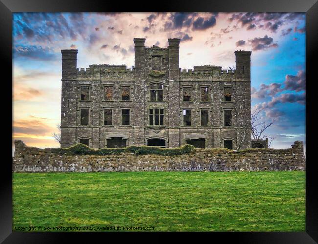Castle of past Framed Print by Sky Photography