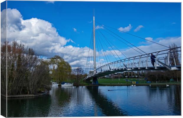 Another View of Christchurch Bridge Canvas Print by Joyce Storey