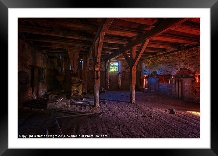 Old mill Framed Mounted Print by Nathan Wright