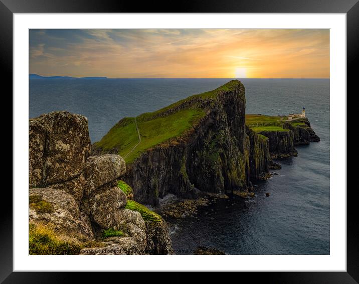 Neist To See You Framed Mounted Print by Storyography Photography