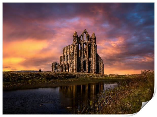 The Whitby Way Print by Storyography Photography
