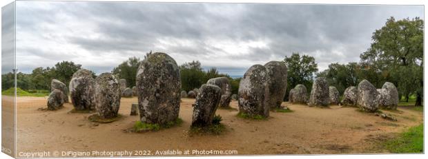 Cromlech of the Almendres Canvas Print by DiFigiano Photography