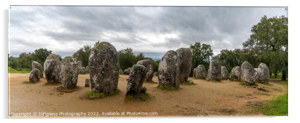 Cromlech of the Almendres Acrylic by DiFigiano Photography