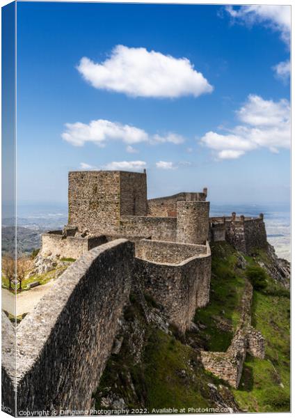 Marvao Castle Canvas Print by DiFigiano Photography