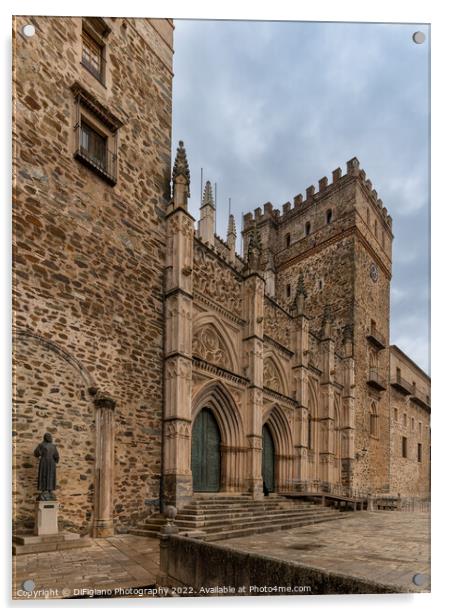 Guadalupe Monastery Acrylic by DiFigiano Photography