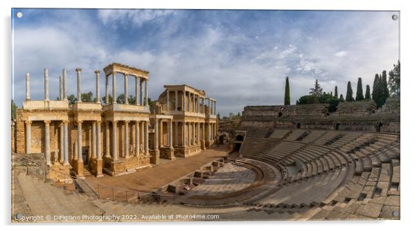Roman Theater Merida Acrylic by DiFigiano Photography