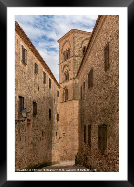 Trujillo Old Town Framed Mounted Print by DiFigiano Photography