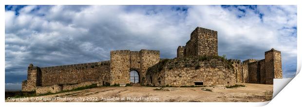 Alcazaba de Trujillo Print by DiFigiano Photography