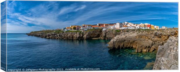 Peniche Waterfront Canvas Print by DiFigiano Photography