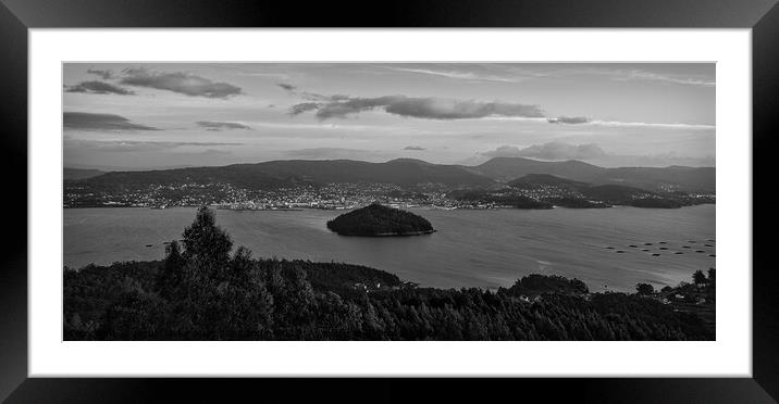 Tranquil Tambo Island Framed Mounted Print by Jesus Martínez