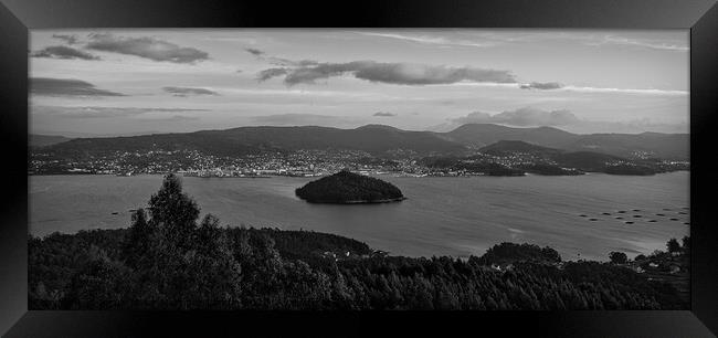 Tranquil Tambo Island Framed Print by Jesus Martínez