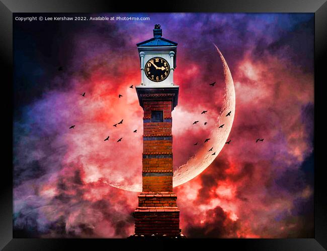 The Clock of Dreams Framed Print by Lee Kershaw