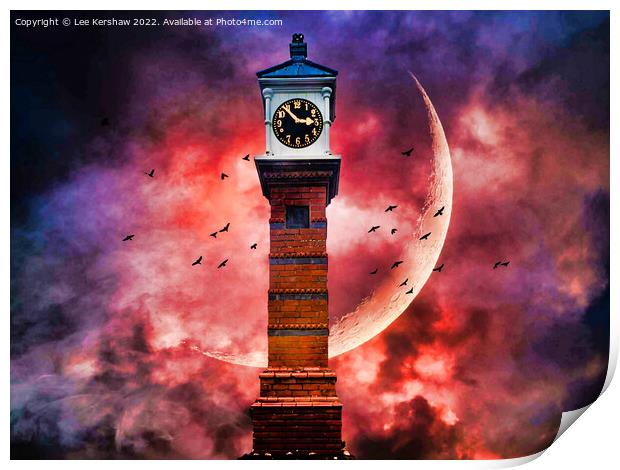 The Clock of Dreams Print by Lee Kershaw