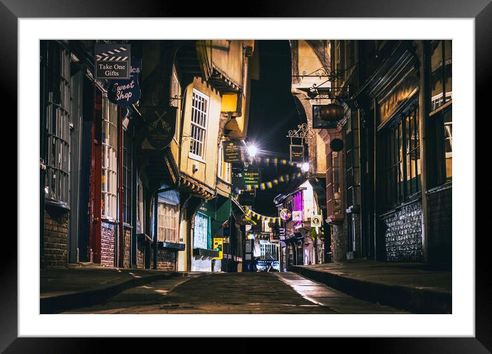 The Shambles Framed Mounted Print by Kevin Elias