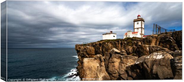 Cabo Carvoeira Lighthouse Canvas Print by DiFigiano Photography