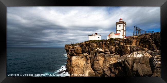 Cabo Carvoeira Lighthouse Framed Print by DiFigiano Photography