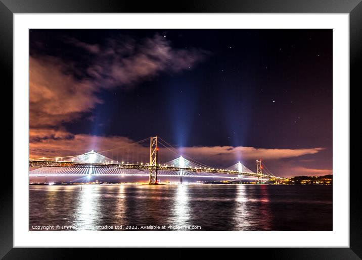 The Forth Road Bridge Framed Mounted Print by Storyography Photography