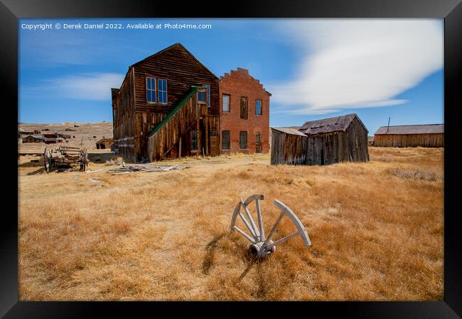 Haunting Beauty of Bodie Framed Print by Derek Daniel