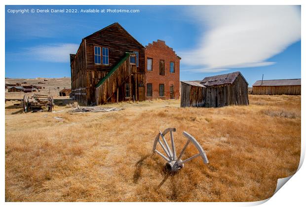 Haunting Beauty of Bodie Print by Derek Daniel