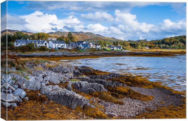 Arisaig Beach Canvas Print by John Frid