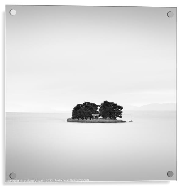 Yomegashima island, Study II. Matsue, Japan Acrylic by Stefano Orazzini