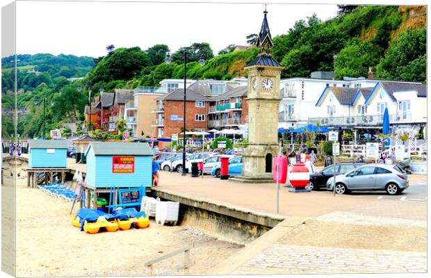 Shanklin Seafront. Canvas Print by john hill