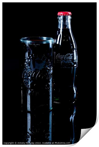 Coca Cola The Real Thing Print by Antony McAulay