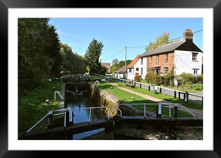 Dudswell Lock Framed Mounted Print by graham young