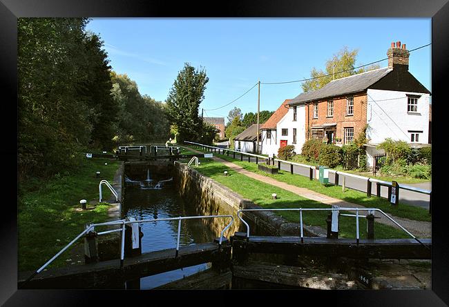 Dudswell Lock Framed Print by graham young