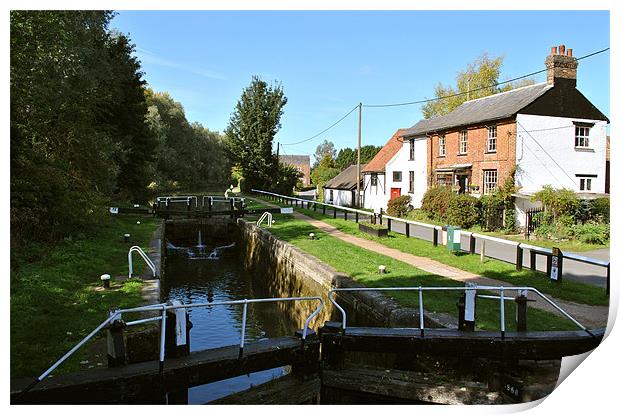 Dudswell Lock Print by graham young