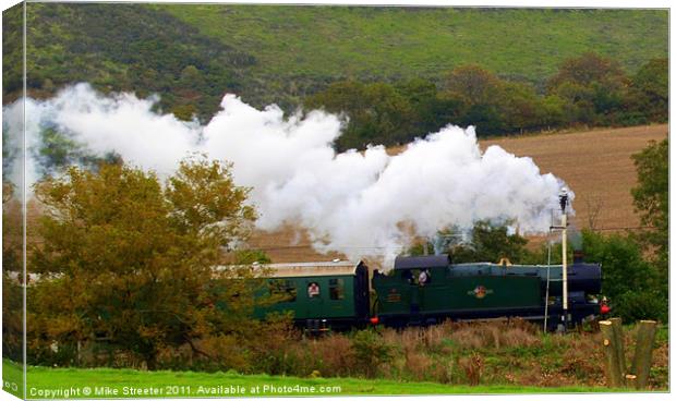 Great Western Steam Canvas Print by Mike Streeter