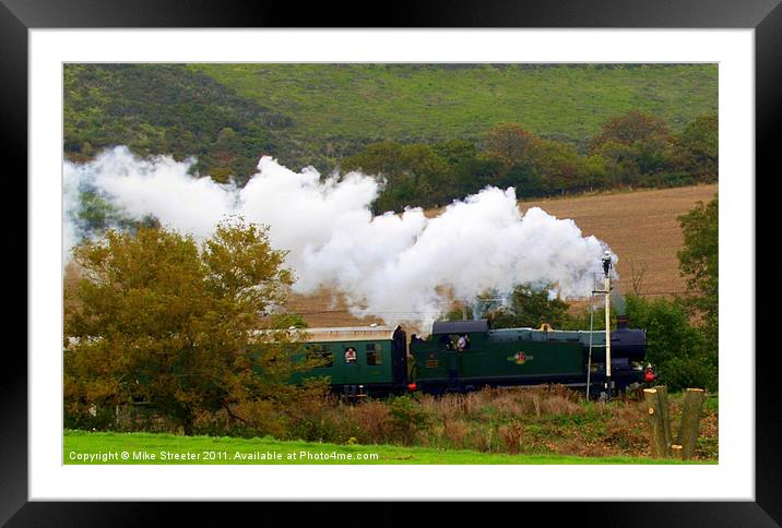 Great Western Steam Framed Mounted Print by Mike Streeter